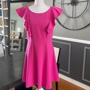 Eliza J Hot pink dress